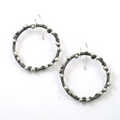 Image of large cosmos earrings