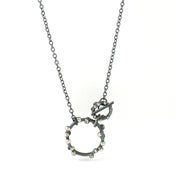 Image of small satellite necklace