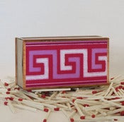 Image of Greek Key Matchbox