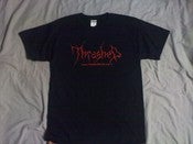 Image of Black Thrashed shirt