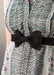 Image of Navy Bow Belt