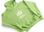 Image of Young ShelterBox unisex hooded sweatshirt (Green)