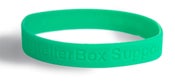 Image of ShelterBox charity supporter wristband