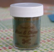 Image of embossing powder, gold