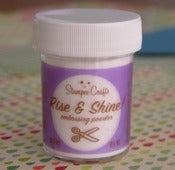 Image of embossing powder, pearly violet