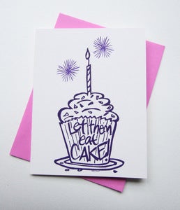 Image of Let them eat Cake Card