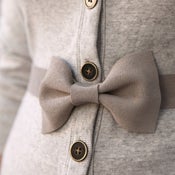 Image of Gray Bow Belt