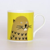 Image of Bone China Mug, Beaver