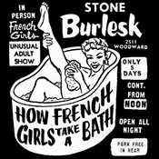 Image of How French Girls Take A Bath [Poster]