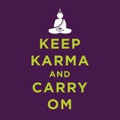 Image of YogaBe 'Keep Karma' Card