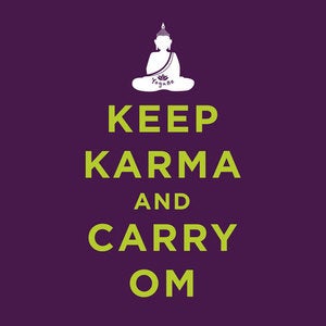Image of YogaBe 'Keep Karma' Card