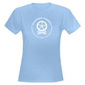 Image of Boneshaker Crossed Cranks Ladies T-Shirt