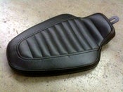 Image of Old Gold "Cobra King" seat: 82-03 Sportster (Solo)