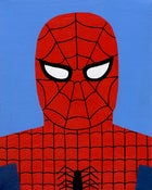 Image of Spiderman Painting
