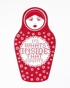 Image of Hazel Nicholls<br>It's What's Inside that Counts (Red)