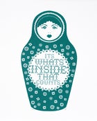 Image of Hazel Nicholls<br>It's What's Inside that Counts (Green)
