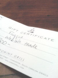 Image of Hominy Gift Certificates