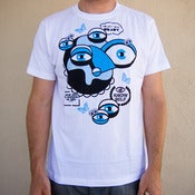 Image of Awareness Geezer men's T-shirt (white)