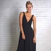 Image of 2714B Black Maxi Dress
