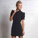 Image of 2743B Frill Shirt Dress