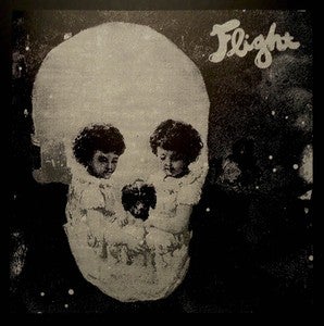 Image of Flight - Ghosts 7" limited silkscreened edition of 50 phosphorescent copies !