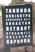 Image of Barossa Valley Destination Scroll Tea Towel