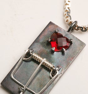 Image of Van Ness Wu - 3.V.0.7. Heart Mouse Trap Necklace