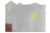 Image of Alfombra atitlán grande gris/Grey large Atitlán rug 