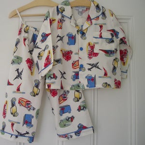 Image of Vintage Transport Pyjamas