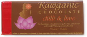 Image of Chilli & Lime RED Chocolate Bar