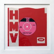 Image of HMV Records Record Sleeve Papercut