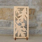 Image of Oak Leaves Mini Screen: MS08