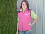Image of Fight Like A Girl Fleece Vest