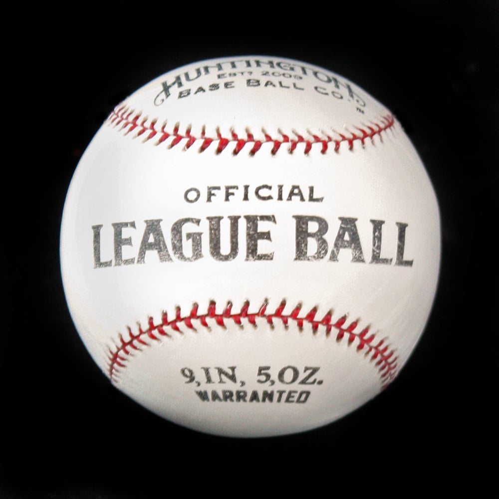 Official 1900 League Ball by Huntington Baseball Co., $39.95 Official 1900 League Ball by Huntington Baseball Co., $39.95