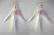 Image of Snow Crane Earrings