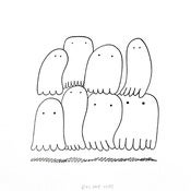 Image of Boogie Down Ghosts - Kevin Lyons - Letterpress