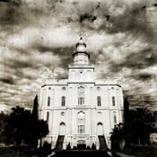 Image of St George Temple - Vintage