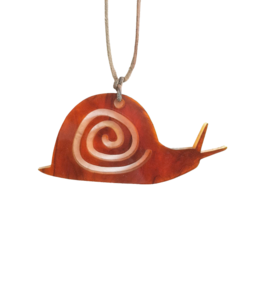 Image of Jus' Hangin' Snail Necklace