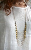 Image of Geometric Bib Necklace