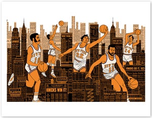 Image of Knicks Print