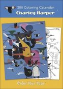Image of Charley Harper Coloring Calendar 2011 Mid Century Modern Art Bird Nature Art