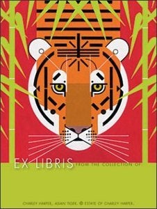 Image of Charley Harper Art Asian Tiger Bookplate Set