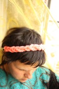 Image of pink fluo headband