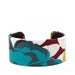 Image of Turquoiserie Vintage Fabric Cuff Bracelet (Small)