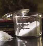 Image of Glass Salt Cellar w/ Lid