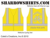 Image of Premium Sharrow Safety Vest - Yellow