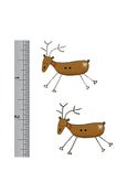 Image of Cheeky Reindeer button pack