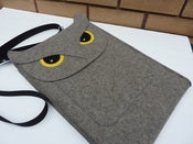 Image of Owl - MacBook Pro 13 inch sleeve - MADE TO ORDER