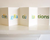 Image of Congratulations card