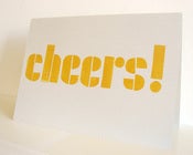 Image of Cheers! card